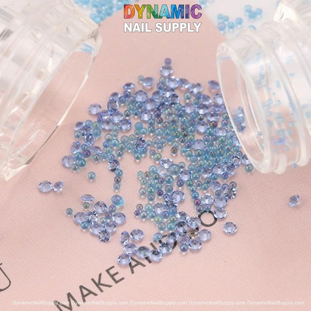 mixed mini rhinestones for nail art - 7