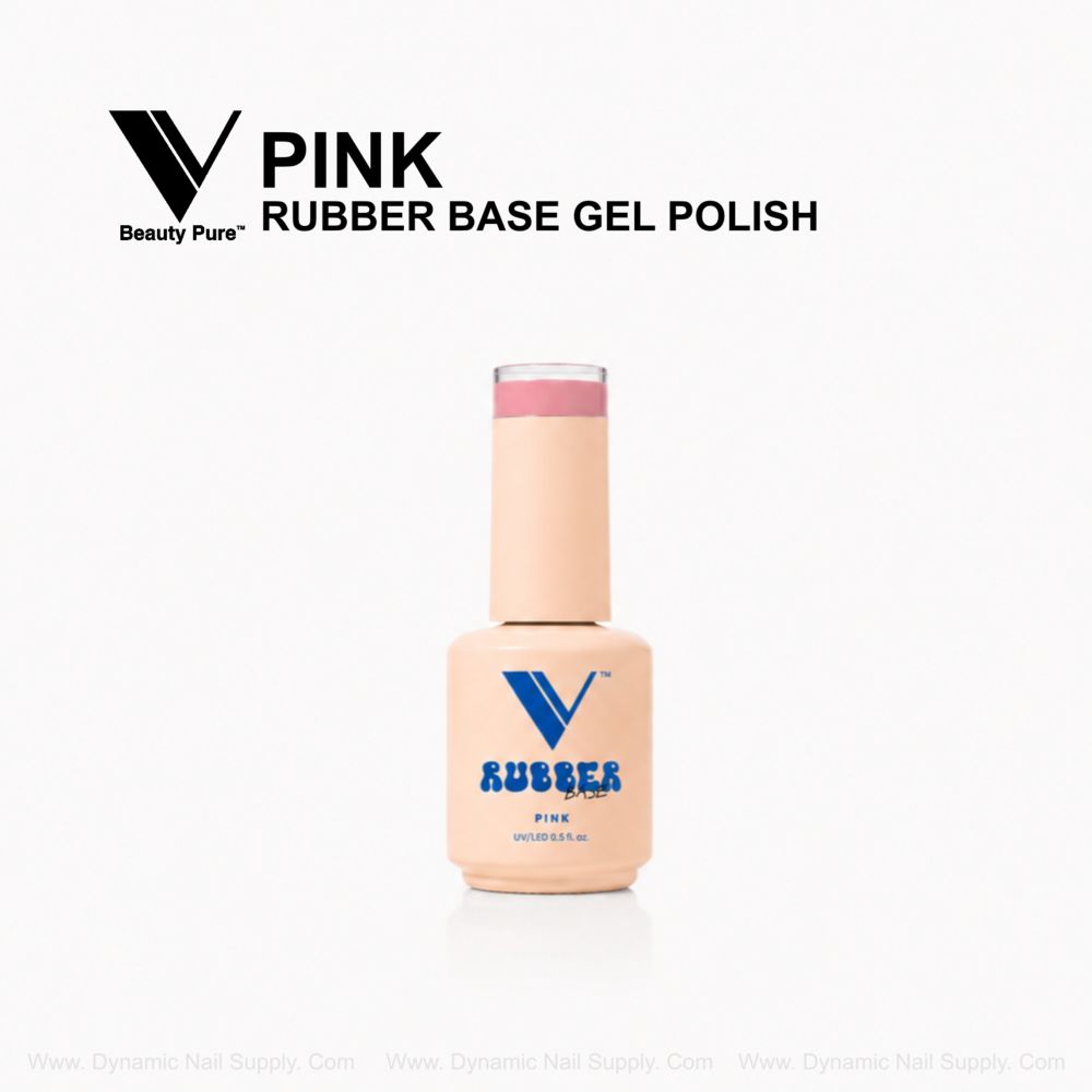 soft pink rubber base gel bottle - 2